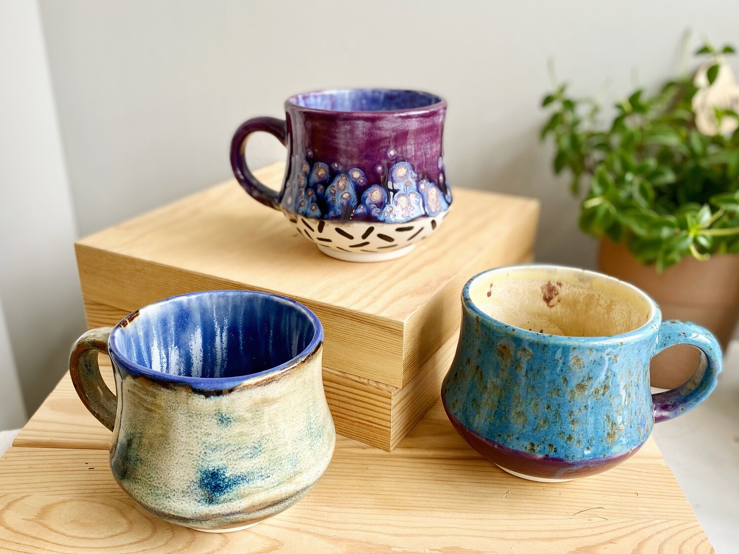 Stoneware Hippy Mug