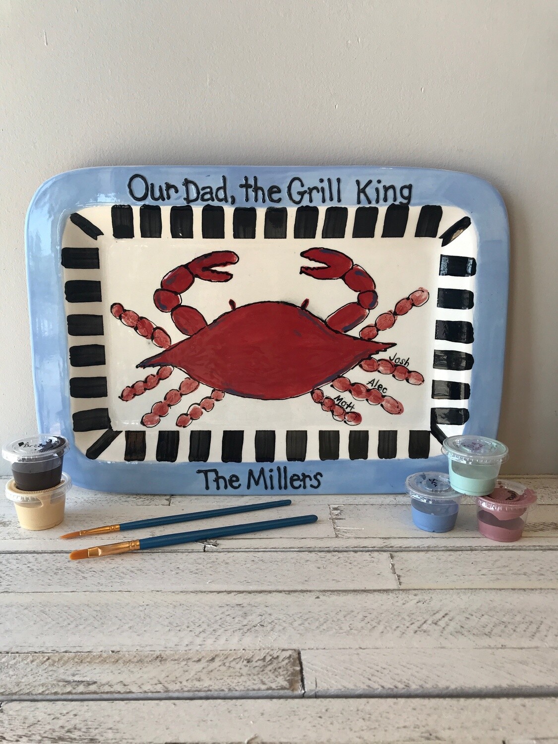 Rectangle Rim Platter