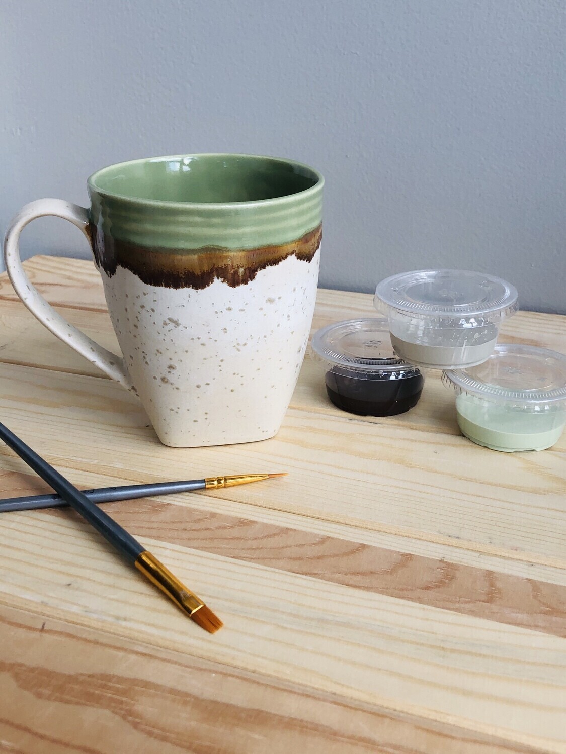 Stoneware Contemporary Mug