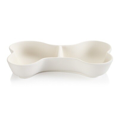 Bone Shaped Dog Bowl