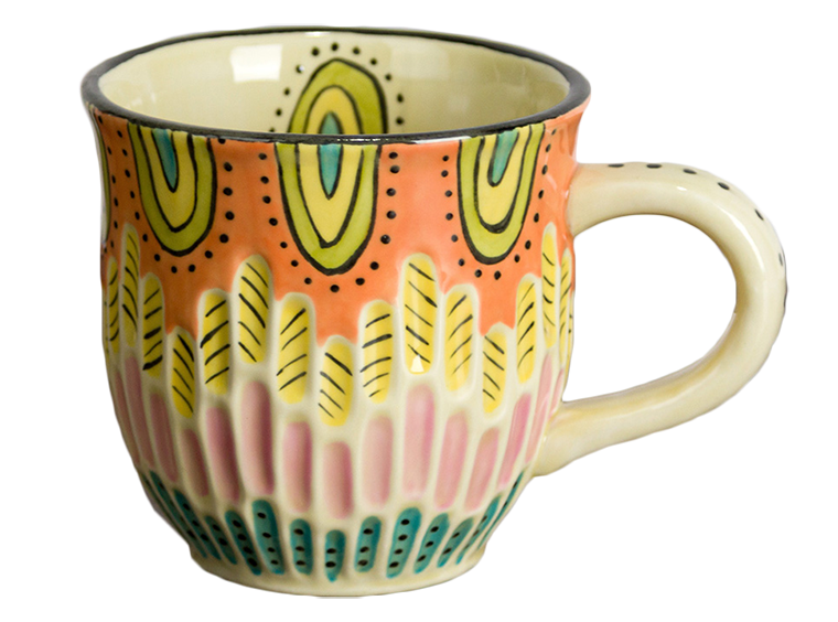 Fluted Scaled Mug
