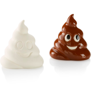Party Pooper Poop Emoji Figurine 