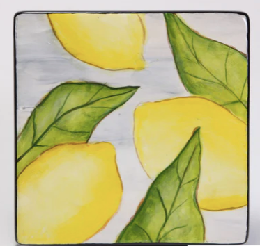 6 x 6 Square Clay Canvas