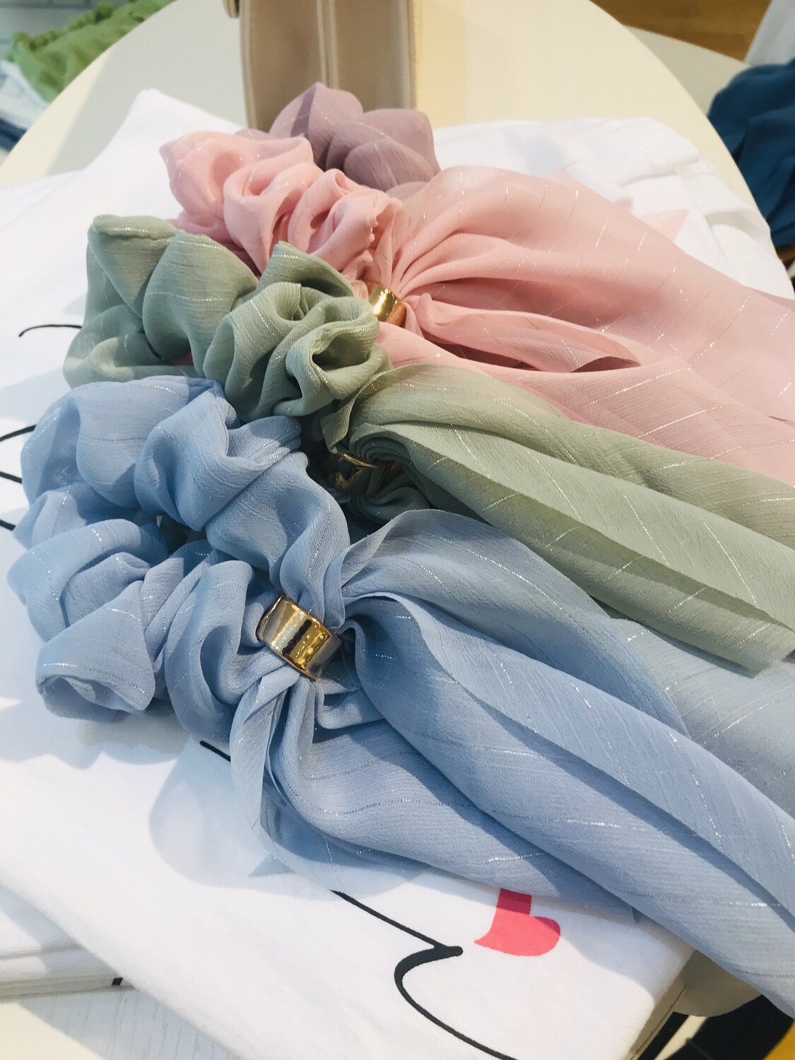 Scrunchie with tail