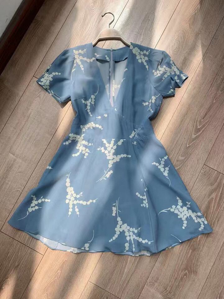 Japanese Style light blue dress