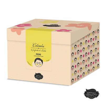 La Colomba Pere & Cioccolato al Latte 750g