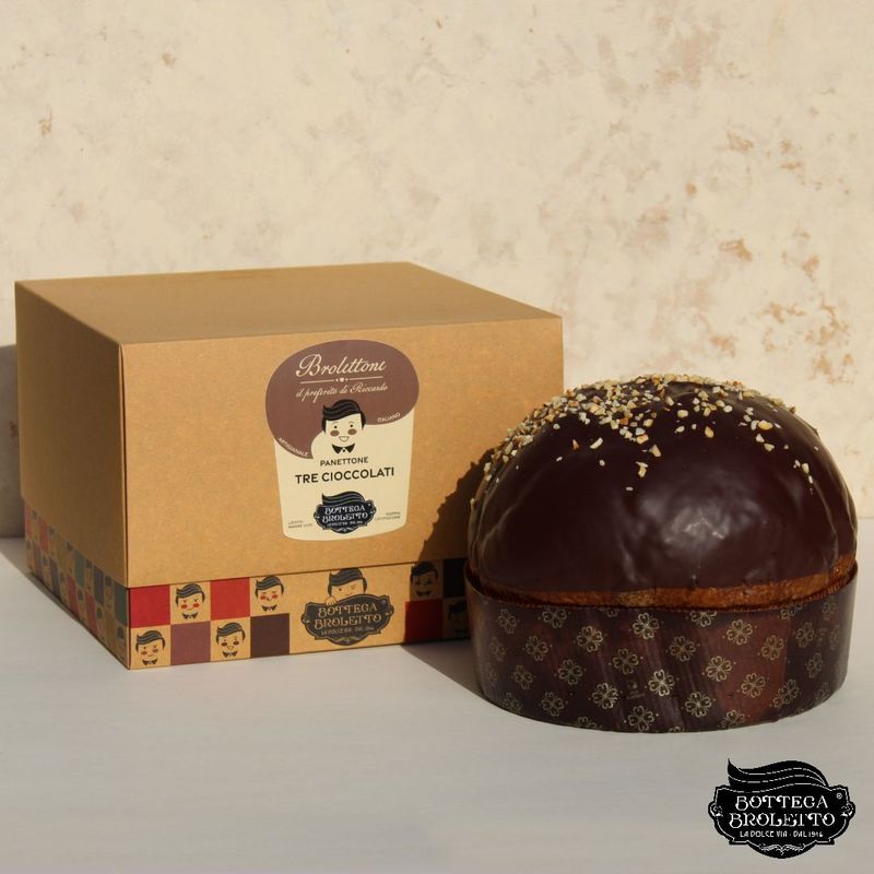 Il Brolettone ai Tre Cioccolati 750g Il Brolettone ai Tre Cioccolati 750g