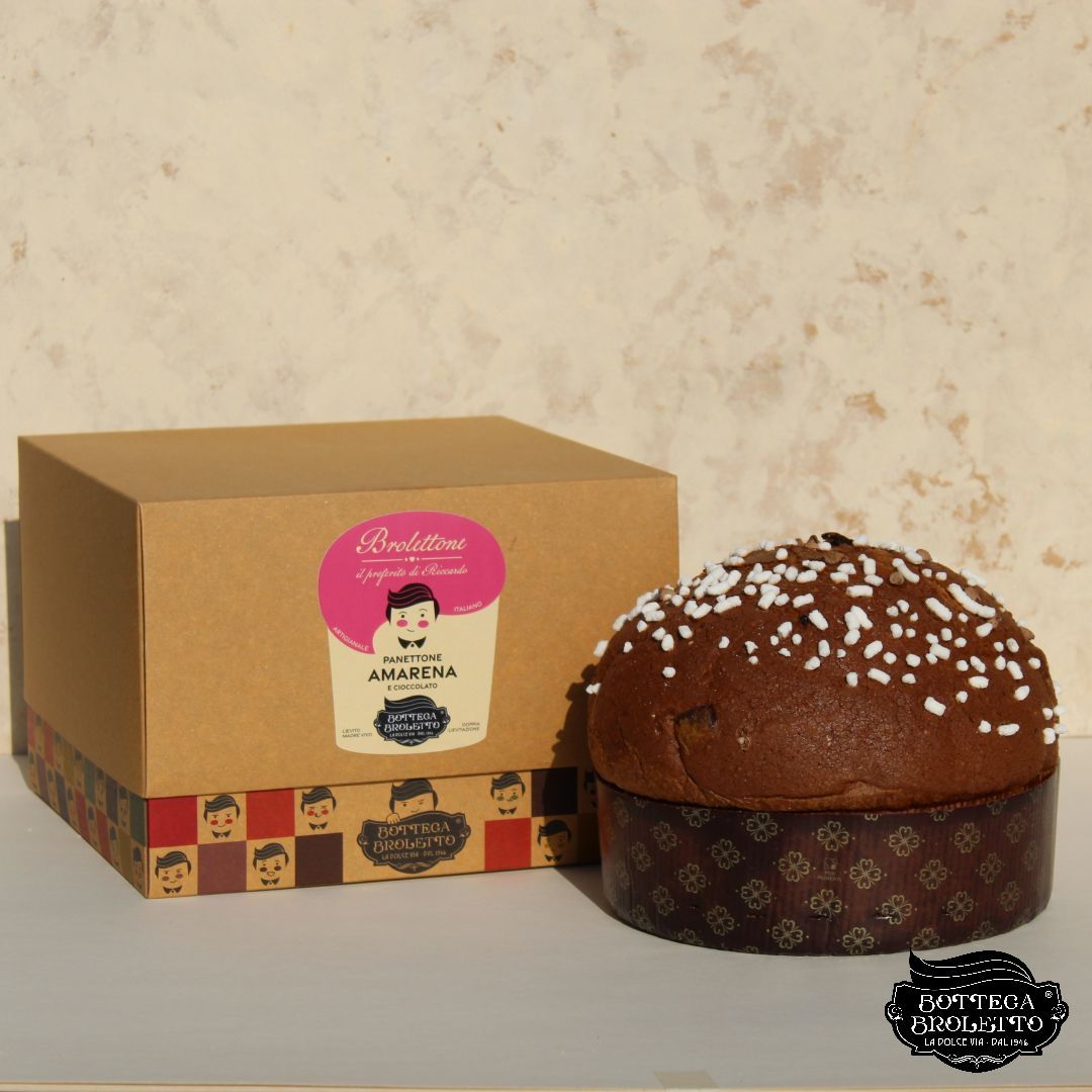 Il Brolettone Amarena e Cioccolato 750g Il Brolettone Amarena e Cioccolato 750g