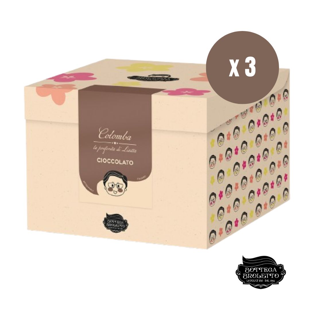 La Colomba ai Tre Cioccolati 750g