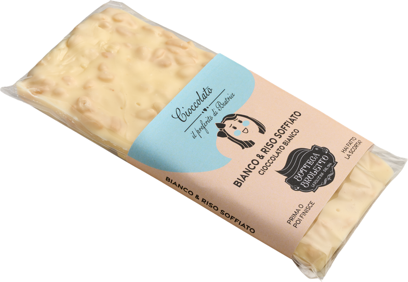 Cioccolato Bianco e Riso Soffiato 100g