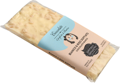 Cioccolato Bianco e Riso Soffiato 100g