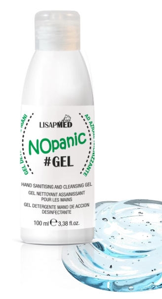 GEL DETERGENTE MANI 100ML 
99% NATURAL FORMULA
