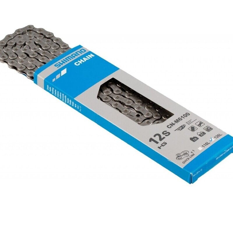 Cadena 126 eslabones +QL CN-M6100 12-Velocidades