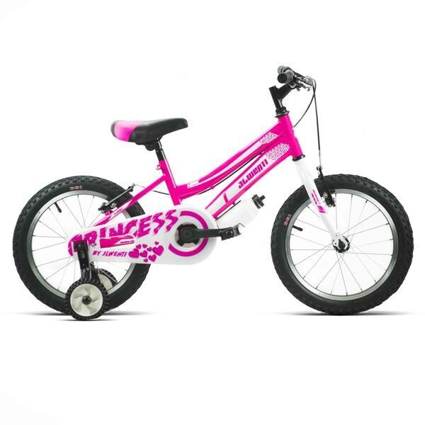 Bicicleta de niña Lola de 16 Pulgadas – Colores Menta con Rosa