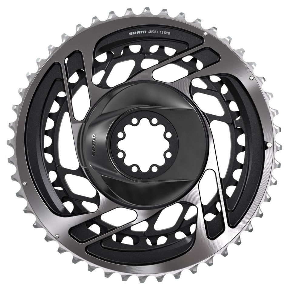 SRAM RED X-Range Set de Plato - Direct Mount - 12-velocidades - 50/37 dientes - Gris Polar