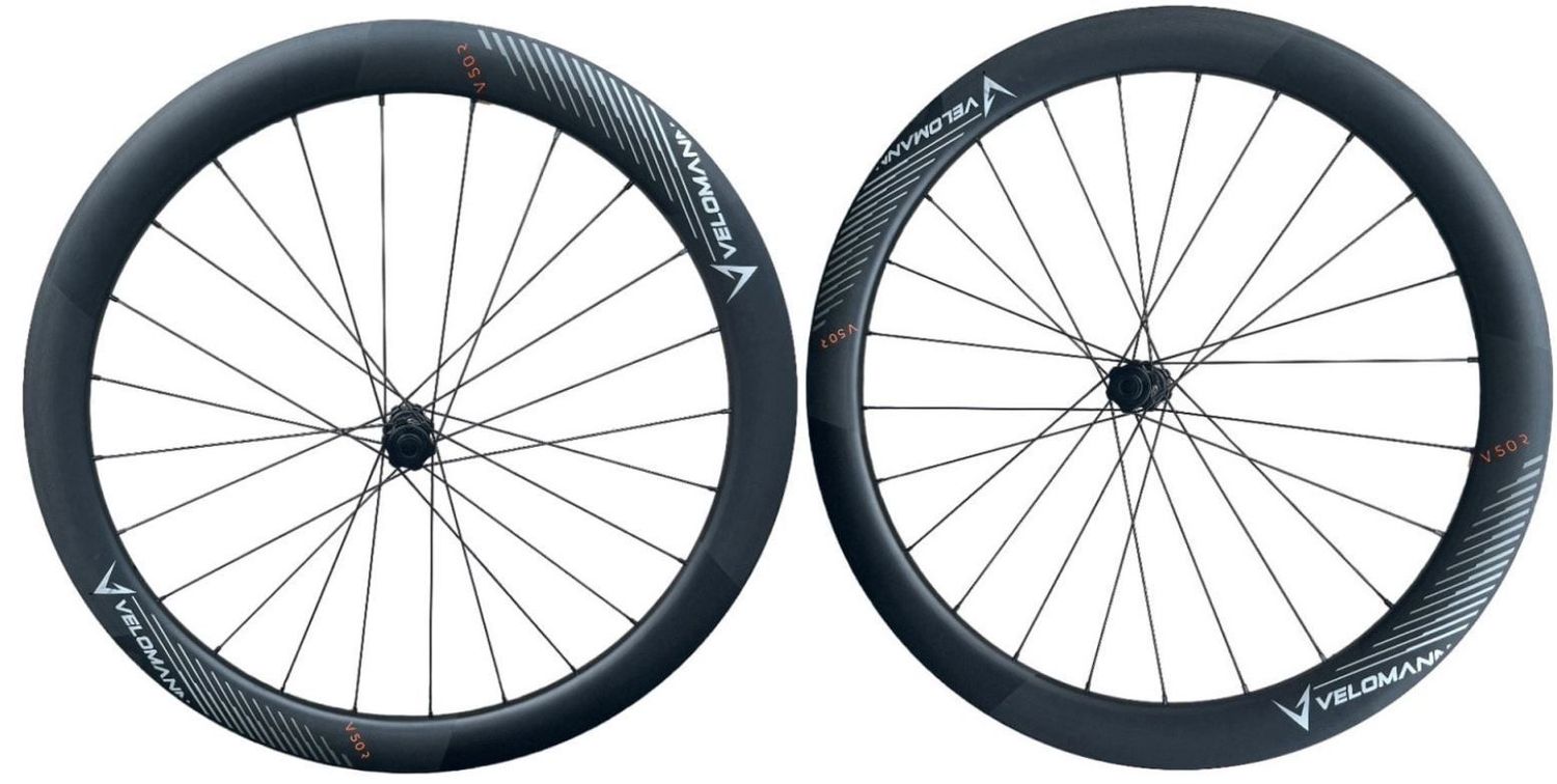 Juego de ruedas de disco Velomann V50R