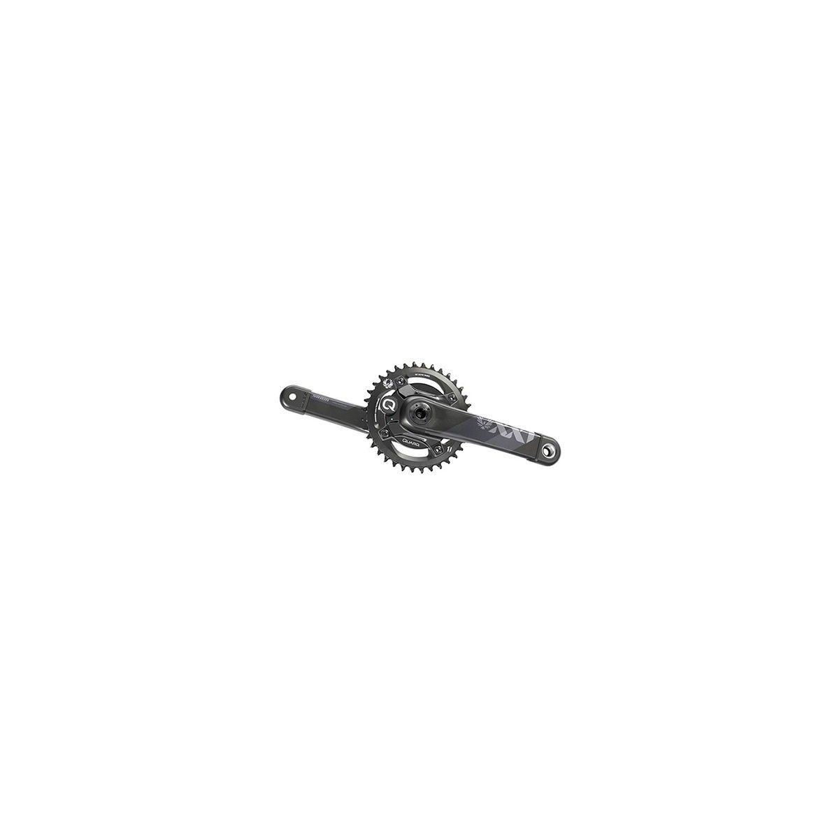 JUEGO DE BIELAS POTENCIOMETRO SRAM XX1 148 BOOST DUB 170 mm 36D CARBONO NEGRO SIN CAZOLETAS