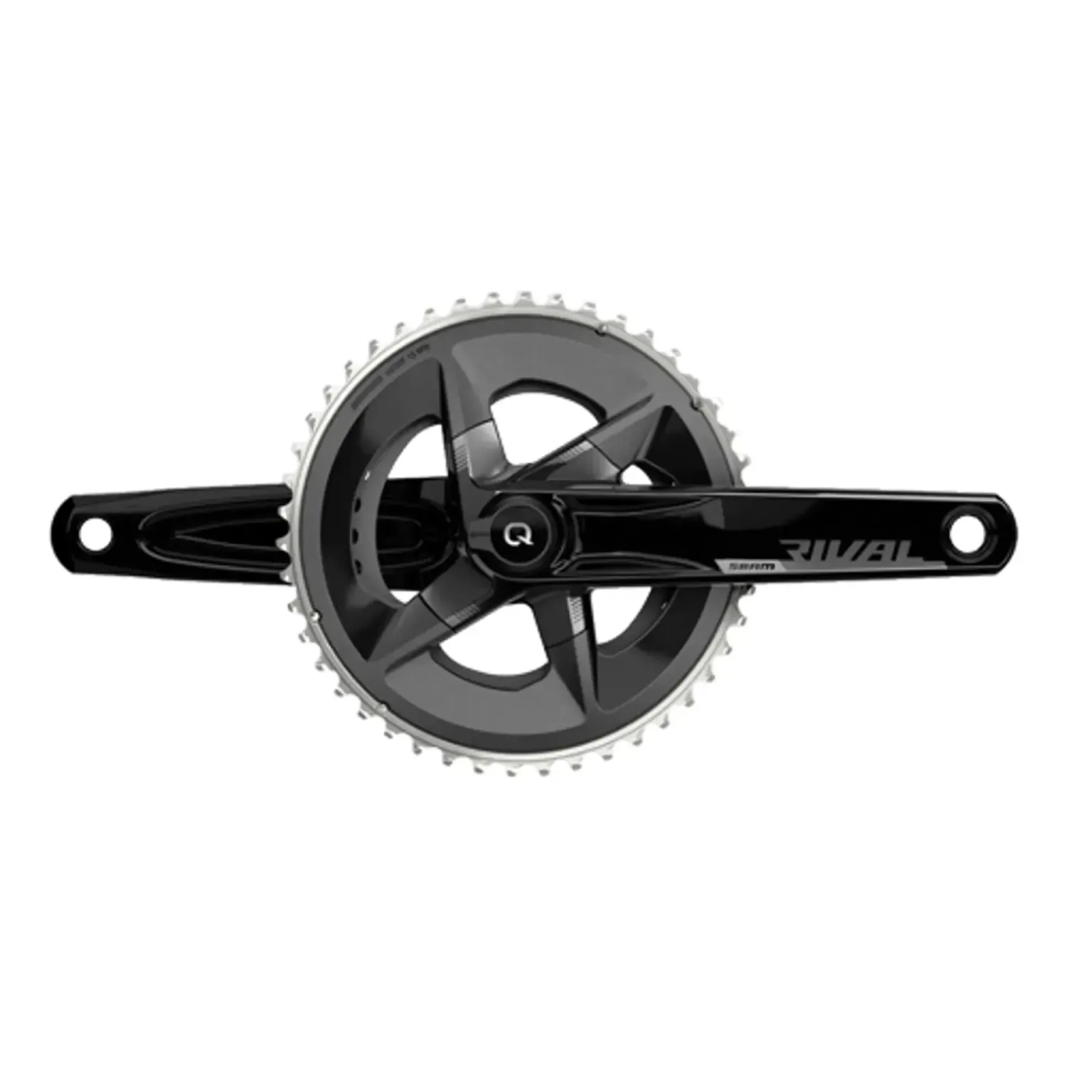 Bielas con potenciómetro SRAM Rival AXS DUB 2x12V 48/35D negro gris