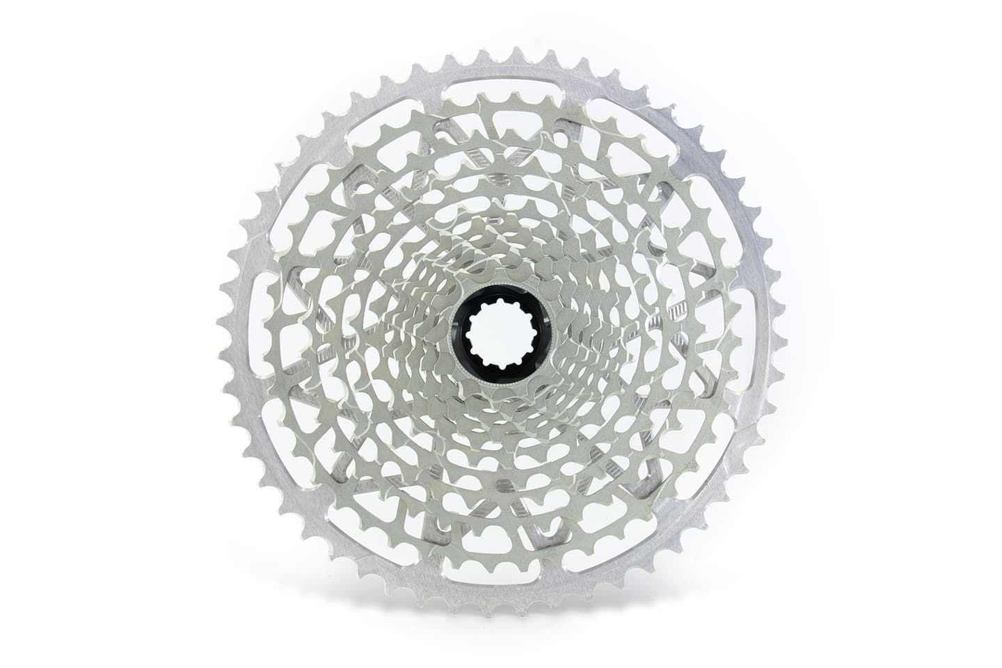 CASSETTE GARBARUK 12V (SHIMANO-STANDARD FREEHUB) (11-52T, NICKEL, SILVER)