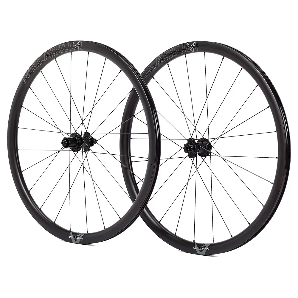 Velomann Juego de ruedas de carretera Palladium CL Disc Tubeless