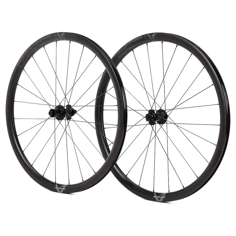 Velomann Juego de ruedas de carretera Palladium CL Disc Tubeless Velomann Juego de ruedas de carretera Palladium CL Disc Tubeless