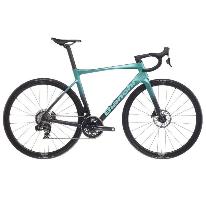 Bianchi Bicicleta Carretera Carbono - Force AXS - SPECIALISSIMA PRO - 2025 - carbon / CK16 metallic / CK16