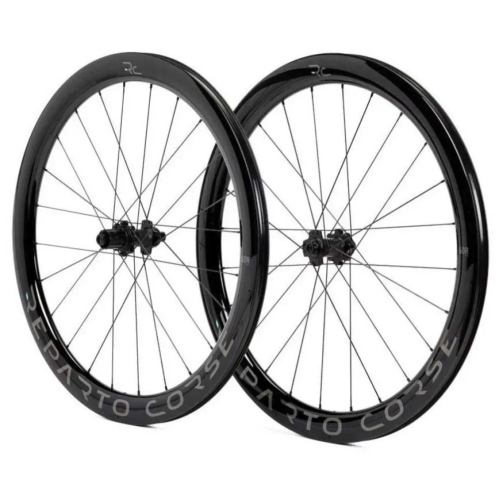 Bianchi Juego de ruedas de carretera Reparto Corse 50R Ceramitech Disc Tubeless