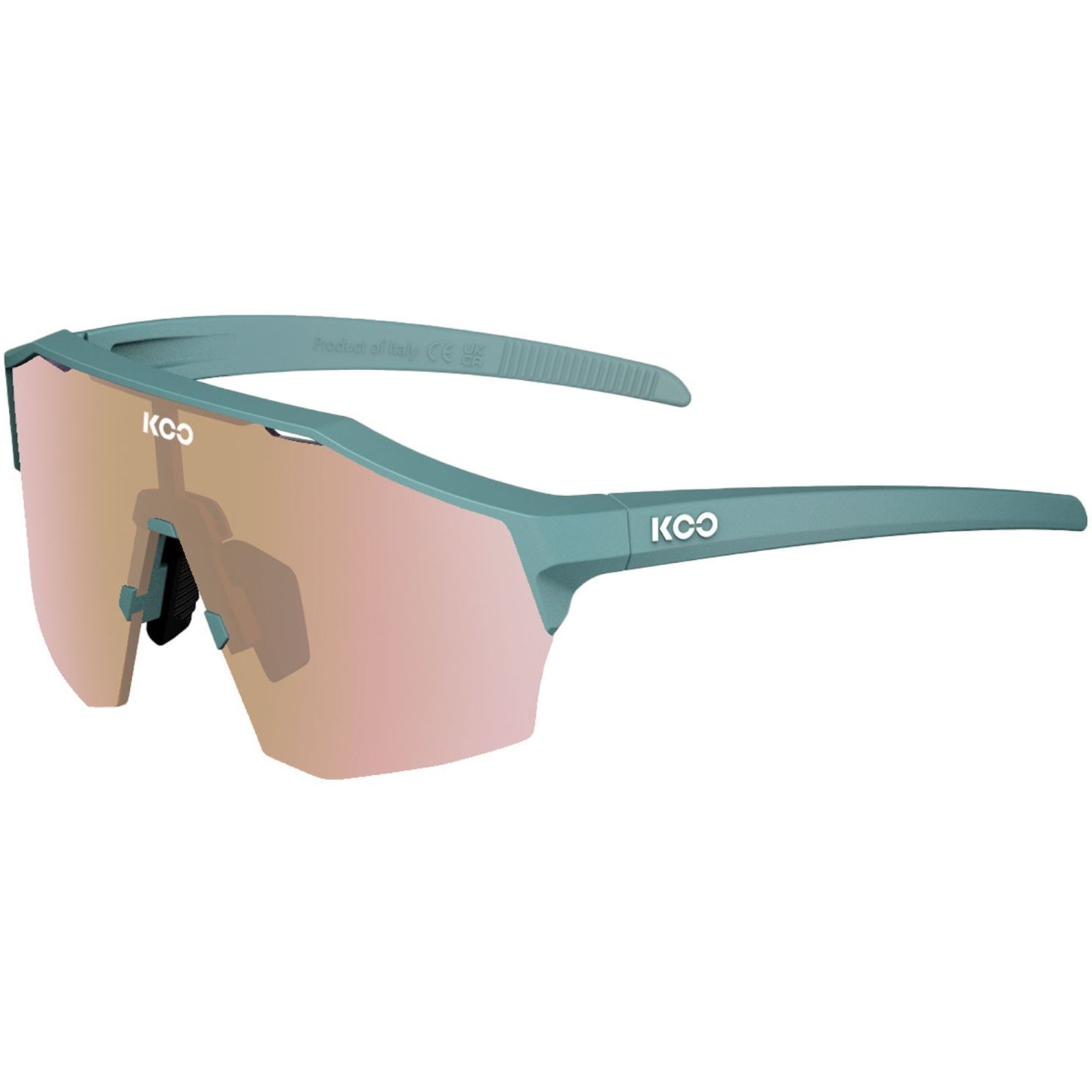 KOO Gafas de Sol - Alibi - Regular | Harbor Blue Matt - Copper Mirror KOO Gafas de Sol - Alibi - Regular | Harbor Blue Matt - Copper Mirror