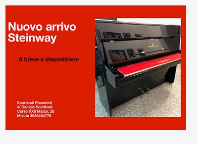ARRIVATO pianoforte Steinway