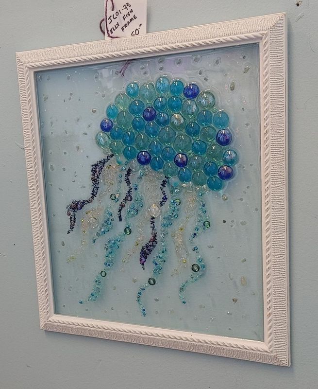 Jellyfish Resin Art