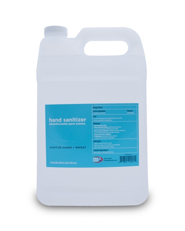 Hand Sanitizer Liquid | 1 Gallon