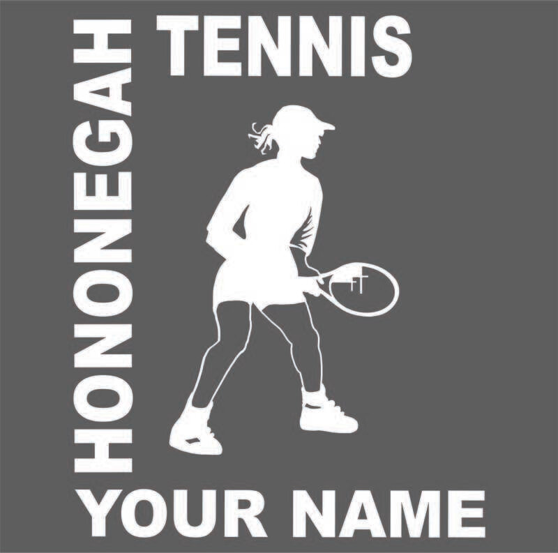 Hononegah Girls Tennis Car Decal