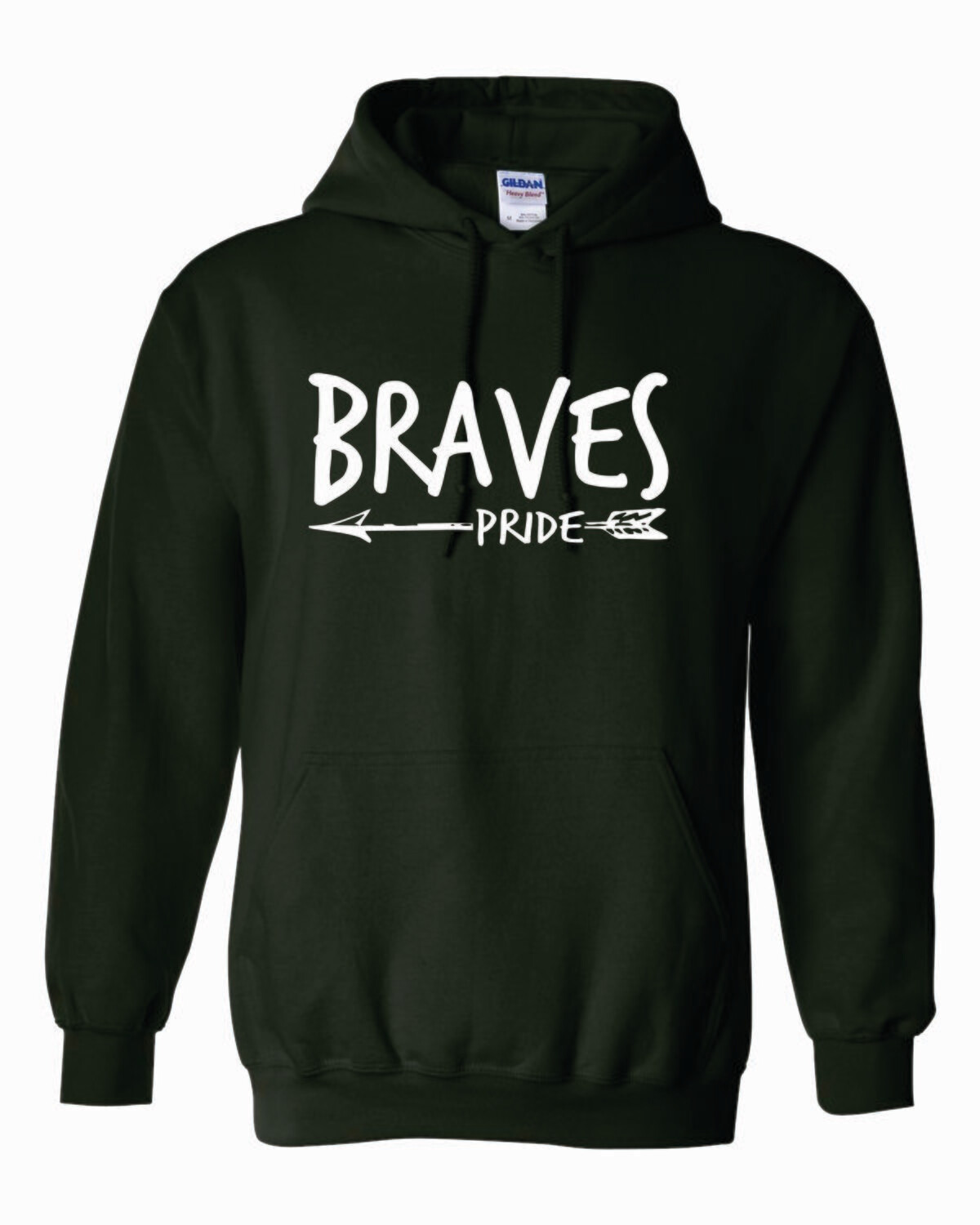 BRAVES PRIDE Hooded Sweatshirt, 5 colors available