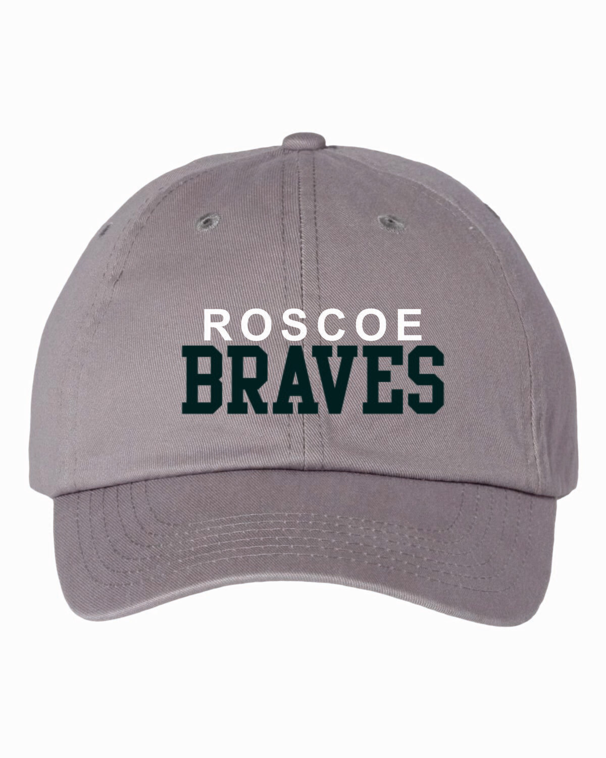 ROSCOE BRAVES Adjustable Cap, Embroidered, 4 Colors Available