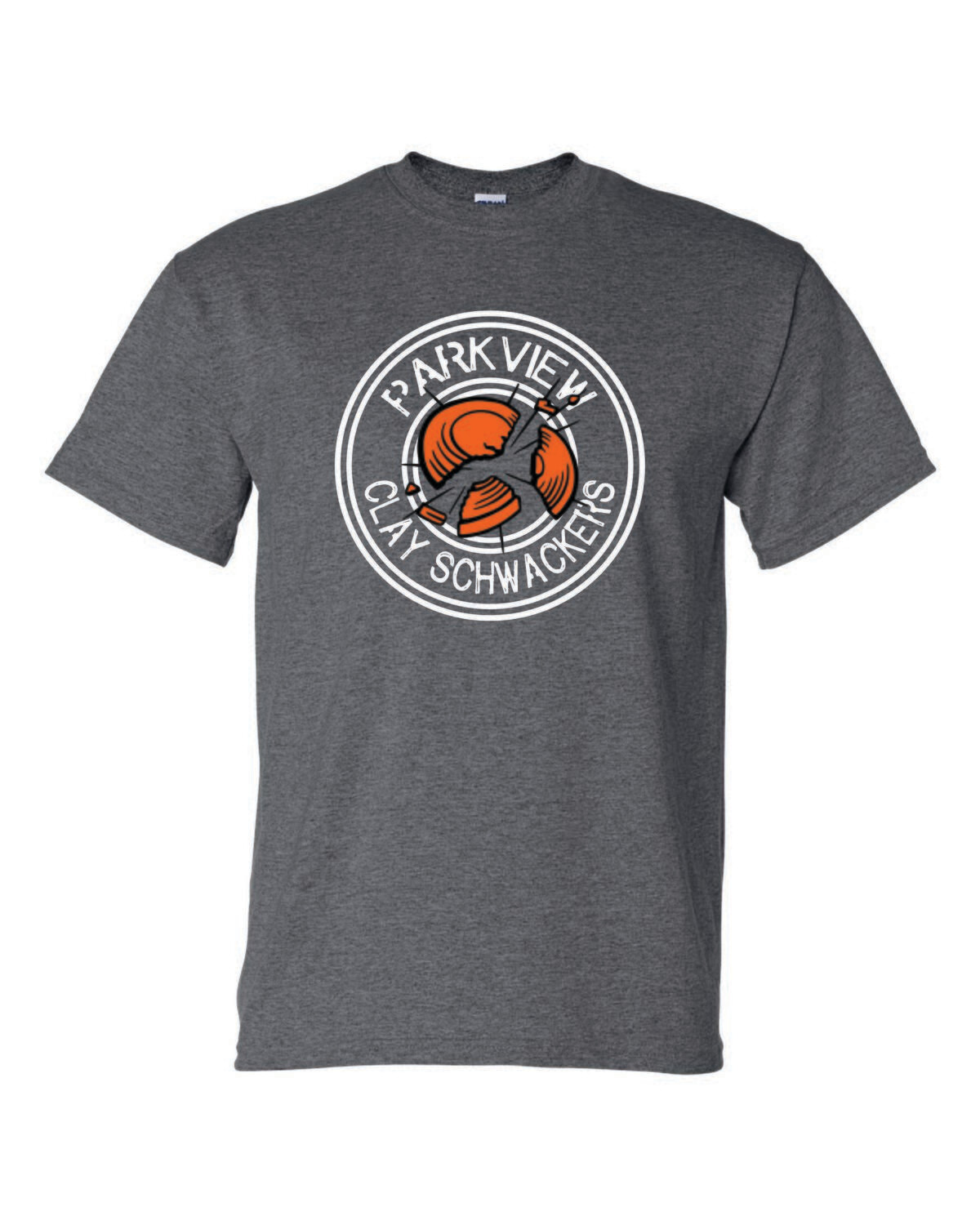 Parkview Clay Schwackers T-shirt, Dark Heather