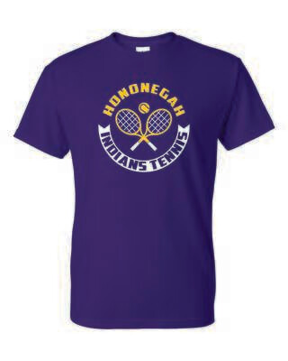 Hononegah Tennis T-shirt, 4 Color Options
