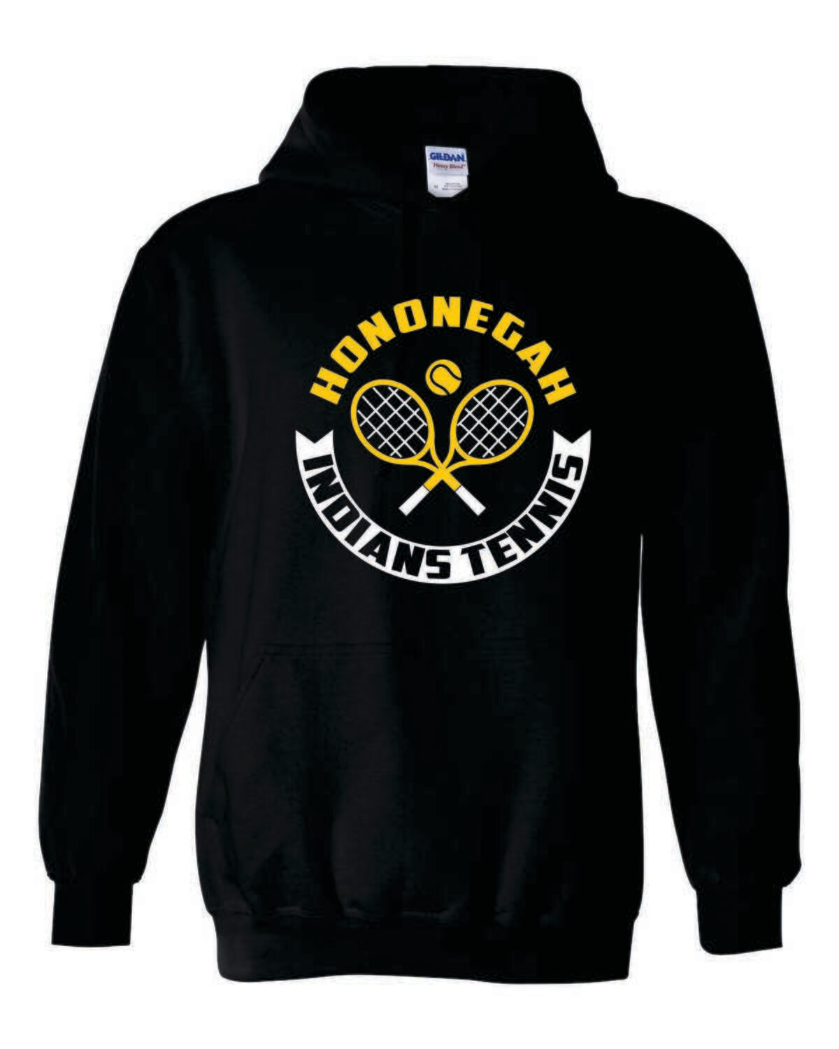 Hononegah Tennis Hooded Sweatshirt, 4 Color Options