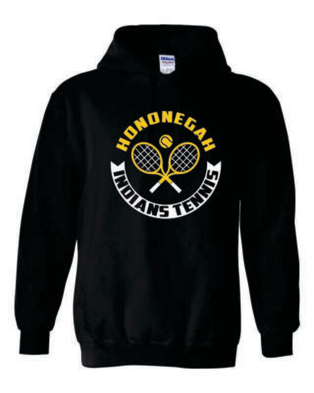 Hononegah Tennis Hooded Sweatshirt, 4 Color Options
