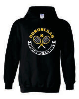 Hononegah Tennis Hooded Sweatshirt, 4 Color Options