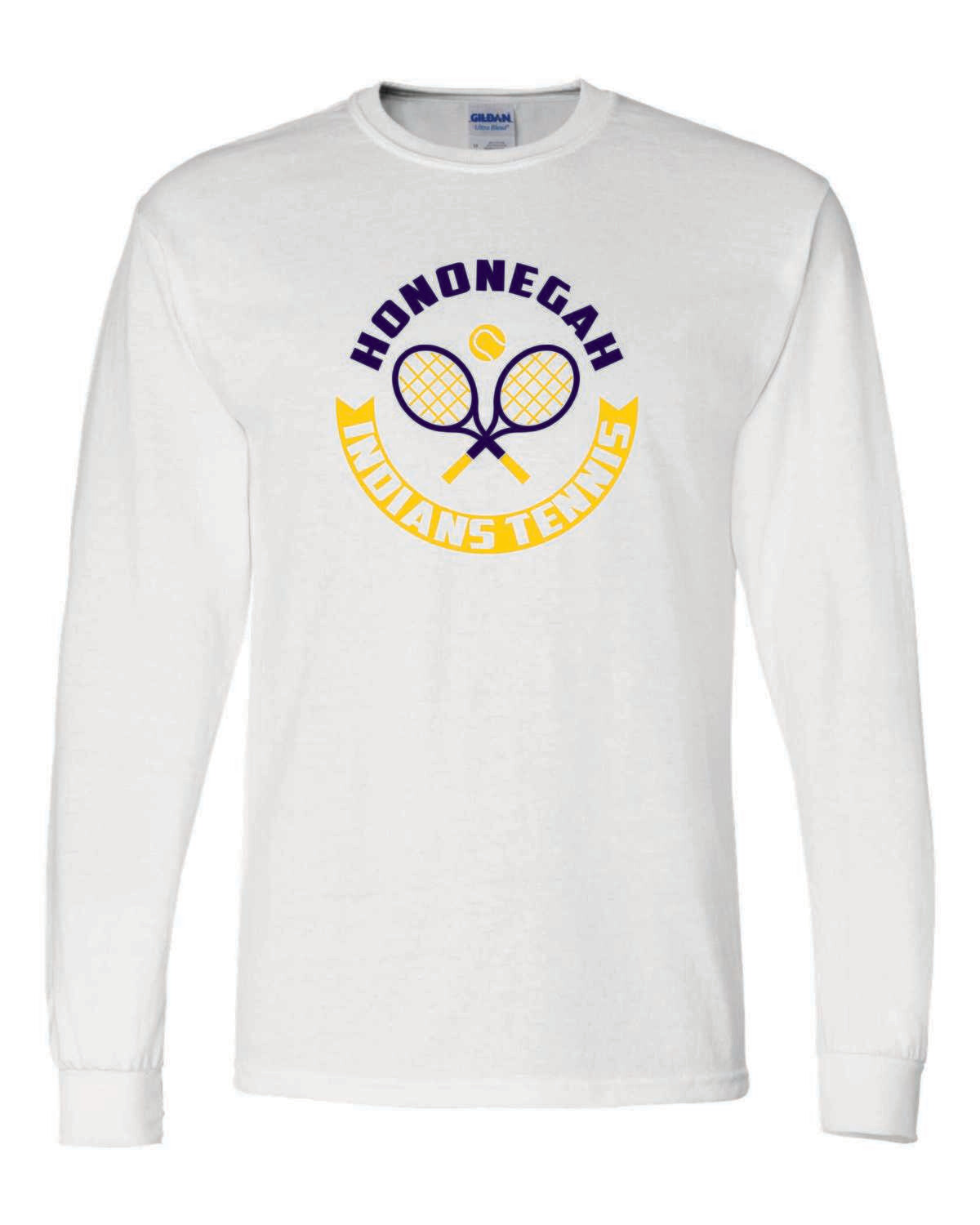 Hononegah Tennis Long Sleeve T-shirt, 4 Color Options