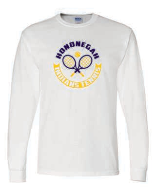 Hononegah Tennis Long Sleeve T-shirt, 4 Color Options