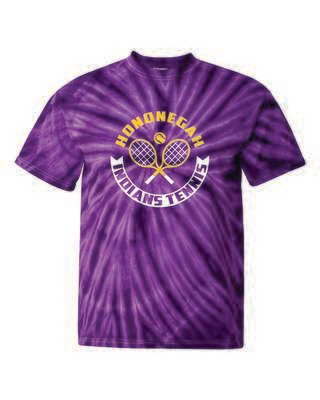 Hononegah Tennis Tie Dye T-shirt, Purple