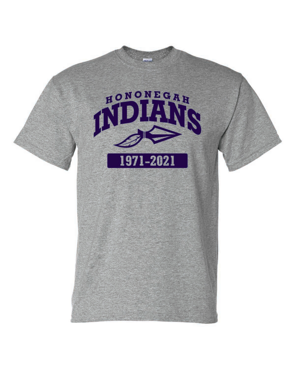 Hononegah Class of 1971 T-shirt, Sport Grey