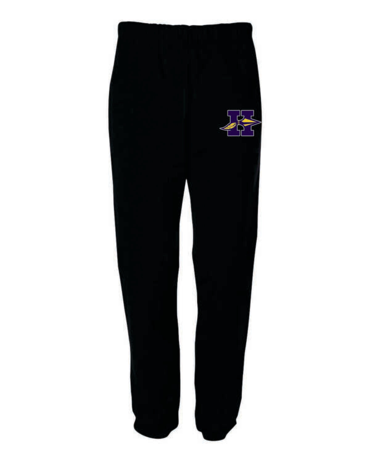 HONONEGAH WRESTLING SWEATPANTS WITH POCKETS, BLACK