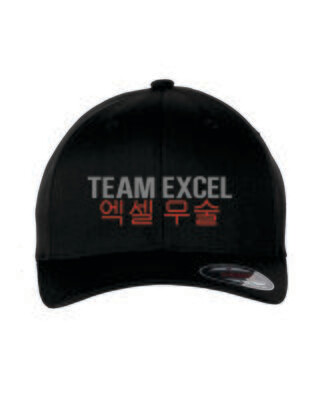 TEAM EXCEL FLEXFIT CAP, BLACK