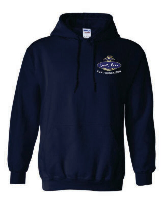 RDM FOUNDATION HOODED SWEATSHIRT, NAVY