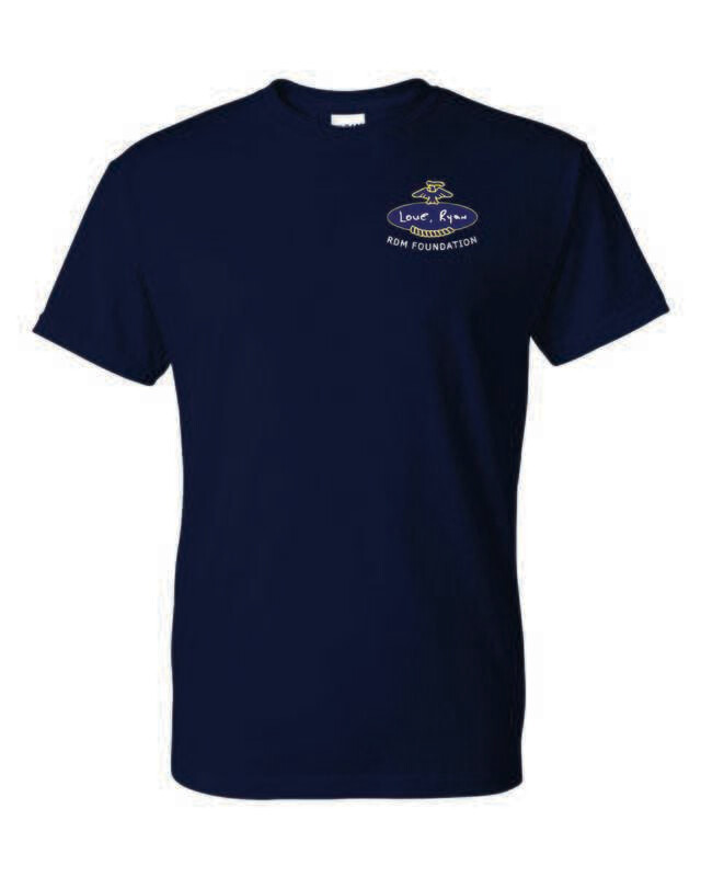 RDM FOUNDATION T-SHIRT, NAVY