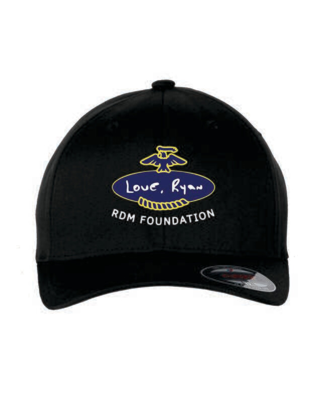 RDM FOUNDATION FLEXFIT CAP, BLACK