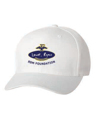 RDM FOUNDATION FLEXFIT CAP, WHITE