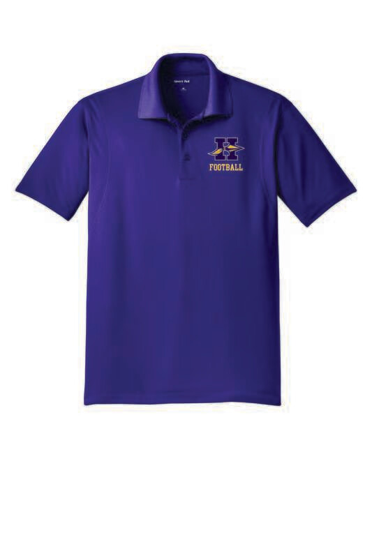 HONONEGAH FOOTBALL POLO, PURPLE